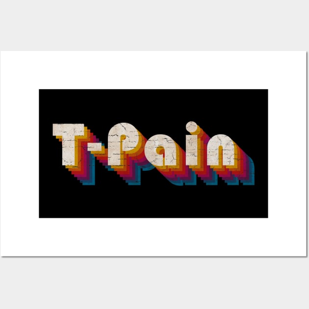 retro vintage T-Pain Wall Art by TulenTelan